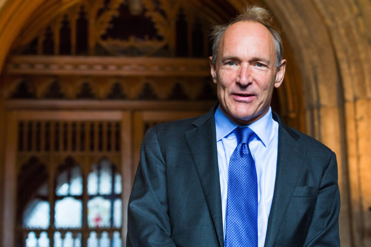 Sir Timothy Berners-Lee. Creator of the world wide web or WWW.
